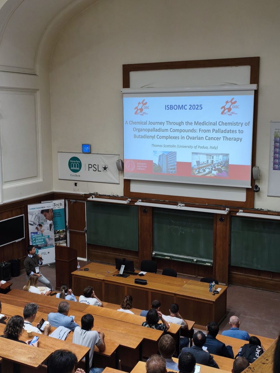 I had the opportunity to present my research on the medicinal chemistry of organopalladium complexes at <a href="/ISBOMC_2025/">ISBOMC 2025</a> in Paris. It was an honor to share these findings, and I sincerely thank the organizers (especially <a href="/GasserGroup/">Gasser Group</a>) for this chance! <a href="/OrganoMetalsPD/">Organometallics</a>