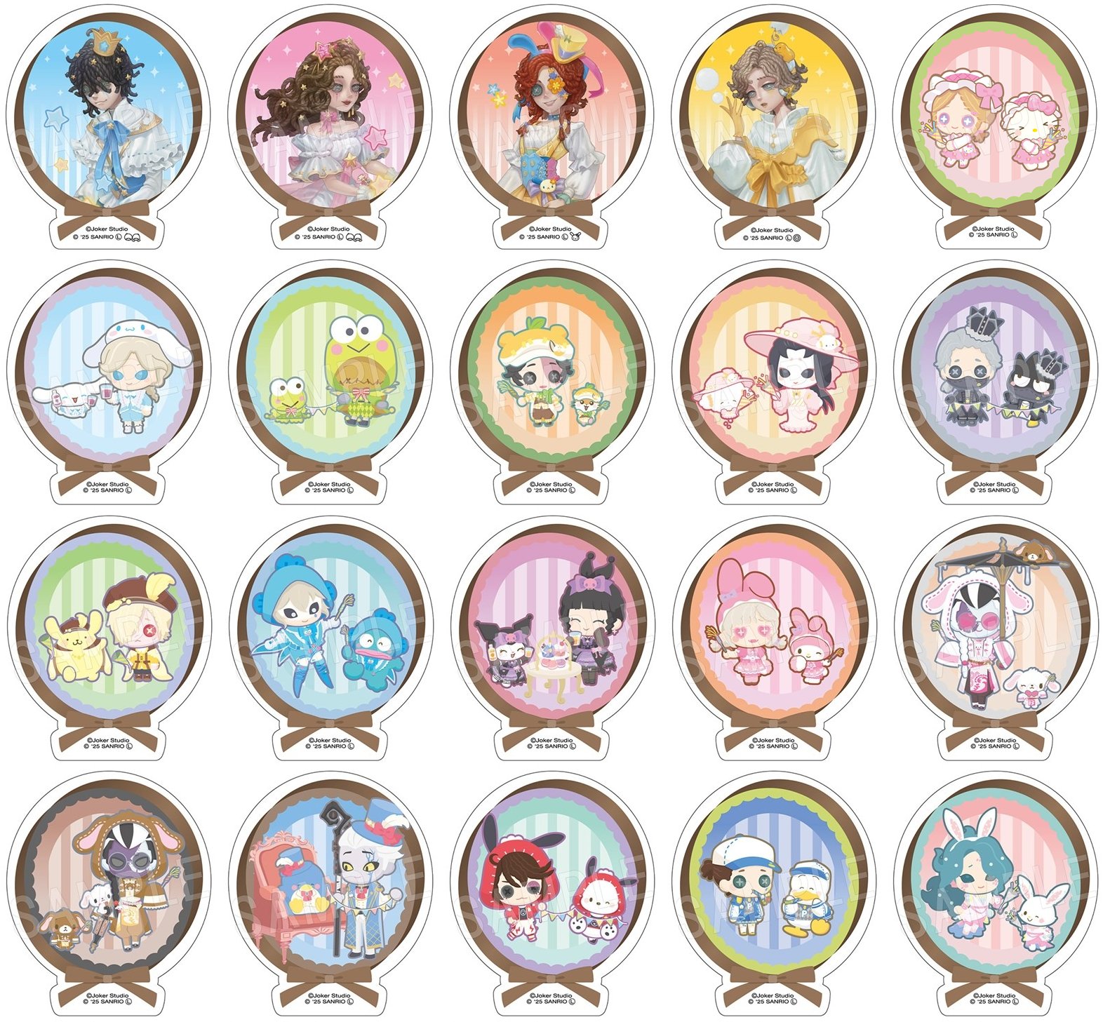 第五人格 イタカ サンリオコラボ 缶バッジ 16個セット 第五人格グッズ情報 (@Identit_v_goods) / X