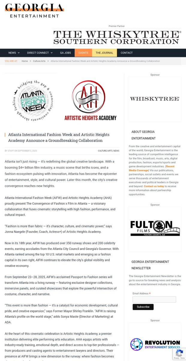 Atlanta Fashion Week tweet media