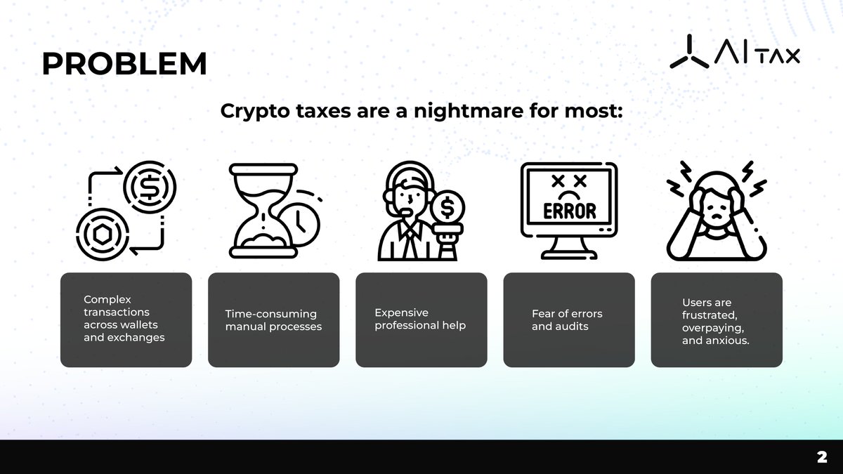 Crypto taxes are brutal.

If you’ve traded for more than a few months, you already know the pain:

- Dozens of wallets and exchanges, each with messy records

- Hours wasted in spreadsheets trying to track swaps, bridges, and staking rewards

- Paying CPAs ridiculous fees just to