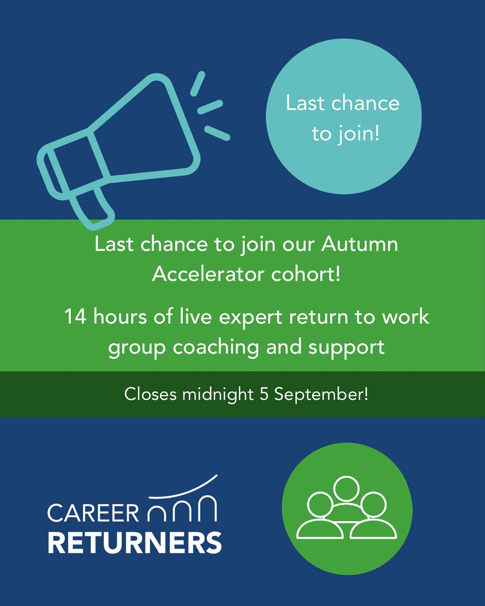 Career Returners tweet media