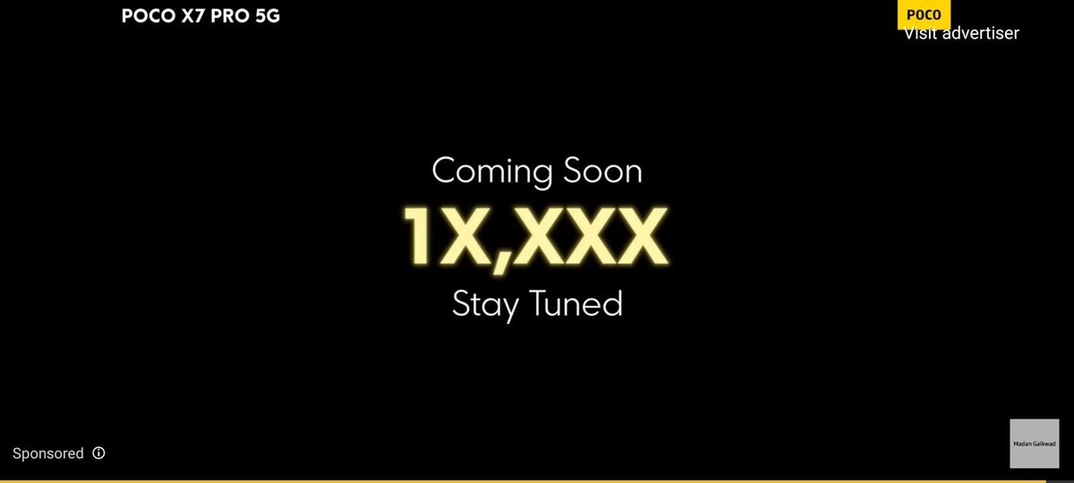 geekabhishek_'s tweet image. Poco X7 Pro will be available under ₹19,999 crazy good pricing for Dimensity 8400 Ultra processor and others stuff but it’s still runs BGMI at 60fps. What we will do with all this power?  ❌ #BigBillionDays2025