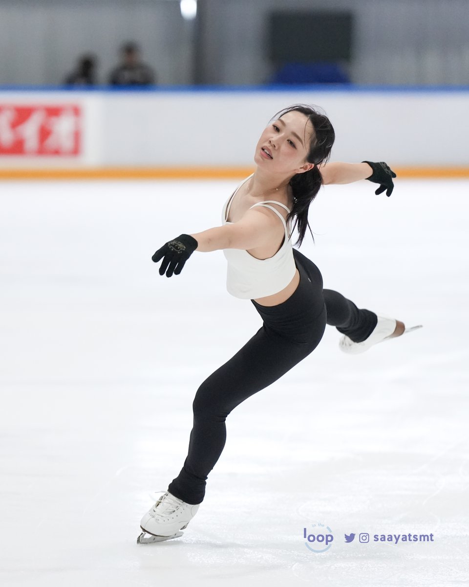 InTheLoPodcast's tweet image. #WakabaHiguchi 🇯🇵 at Kinoshita Group Cup. She wants to skate to the best of her abilities this week and improve as the season goes on 🤍🪽