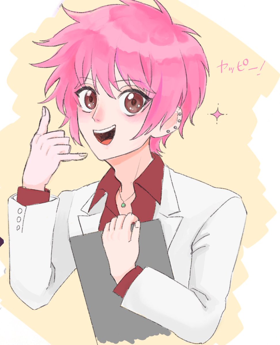 hanauta0707's tweet photo. はまりたての頃に描いたコーちゃん
アイコンのやつ！

#えぶホス 
#ebhs https://t.co/kfNvipZHOg