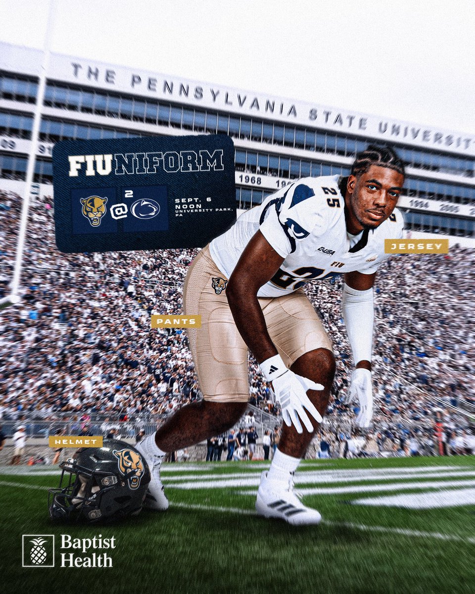 FIU Football (@fiufootball) on Twitter photo The set for our first roadie of the year 😤
#FIUniform | <a href="/BaptistHealthSF/">Baptist Health</a> The set for our first roadie of the year 😤
#FIUniform | <a href="/BaptistHealthSF/">Baptist Health</a>