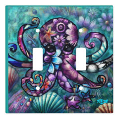 Octopuses are often seen as symbols of intelligence, adaptability, and mystery. Their ability to change color and shape to blend into their surroundings represents flexibility and the power of transformation.
zazzle.com/collections/wh… via <a href="/zazzle/">Zazzle Inc.</a> 
Accent lamp &amp; light switch cover