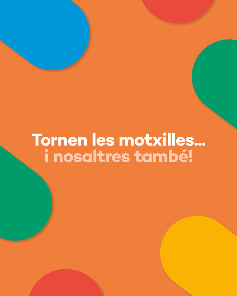 texteducacio's tweet image. 📚 Tornen les motxilles! 🎒 

 Iniciem un nou curs ple de reptes i oportunitats. 

 Esperem que hagis gaudit de l’estiu i tornis amb energia renovada! 

#TextEducació #IniciDeCurs
