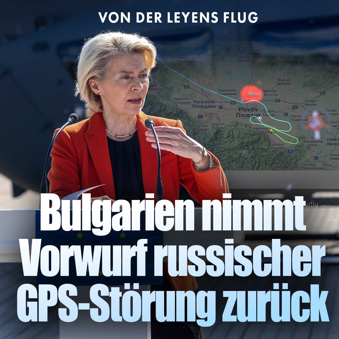 Andre Rebew 🇩🇪💙🇩🇪 (@andrerebew) on Twitter photo Hahahaha….
Was Flightradar24 sofort veröffentlicht hat, wird jetzt bestätigt! Es hat keine GPS-Störung beim Flug von #UrsulavonderLeyen gegeben.
Peinlich…..
<a href="/welt/">WELT</a> <a href="/spiegel/">FTN Capital</a> <a href="/stern/">stern</a> @bild <a href="/RKiesewetter/">Roderich Kiesewetter🇪🇺🇩🇪🇮🇱🇺🇦</a> <a href="/polenz_r/">Ruprecht Polenz</a> Hahahaha….
Was Flightradar24 sofort veröffentlicht hat, wird jetzt bestätigt! Es hat keine GPS-Störung beim Flug von #UrsulavonderLeyen gegeben.
Peinlich…..
<a href="/welt/">WELT</a> <a href="/spiegel/">FTN Capital</a> <a href="/stern/">stern</a> @bild <a href="/RKiesewetter/">Roderich Kiesewetter🇪🇺🇩🇪🇮🇱🇺🇦</a> <a href="/polenz_r/">Ruprecht Polenz</a>