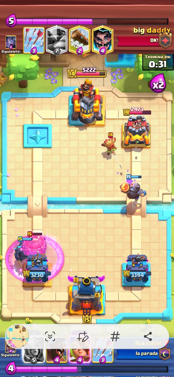 nayrim_'s tweet photo. Gracias Supercell !!! Nada mas bonito que bajar el globo y ver como mi amado PEKKA lo revienta  😎😎 https://t.co/KRj5inNCF8