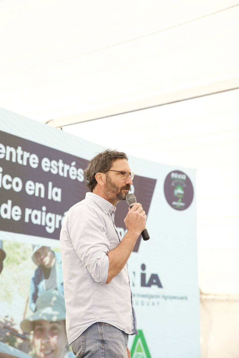 Fernando Lattanzi, investigador de INIA, nos presenta la "interacción entre estrés térmico y estrés hídrico en la persistencia de raigrás perenne y festuca".