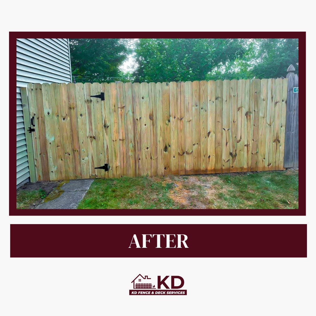 kdfenceanddecks's tweet photo. This yard got a fresh change. The broken and outdated fence is gone, and a clean, sturdy, and secure one is in its place. β
πΏ
#NewFence #YardMakeover #KDFence #RochesterNY https://t.co/JrWV4mbbQ8