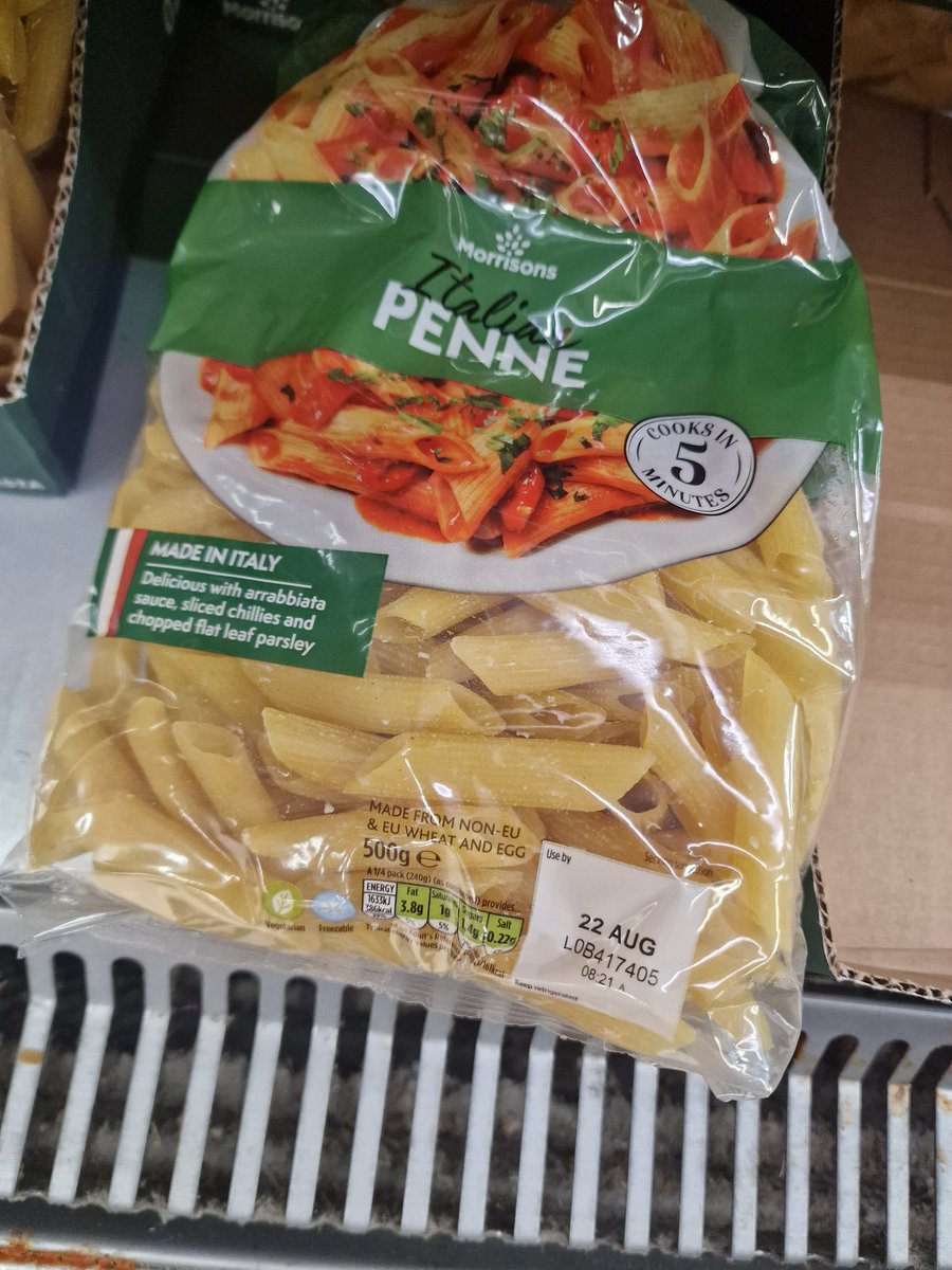 MovieLissy's tweet photo. Naughty Naughty morrisons with food almost 2 weeks out of date on their shelves. Aren't you suppose to check the stock everyday? How was this missed 13 times 😳 https://t.co/S2oQjF0CZh