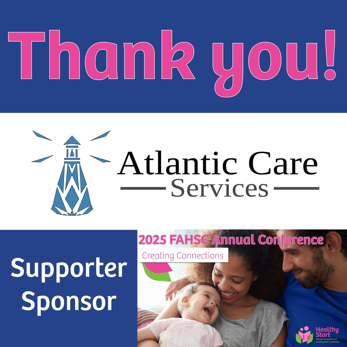 Thank You to  Atlantic Care Services LLC. for being an Supporter Sponsor!
#ThankYouSponsors #communitysupport #MakingADifference #StrongerTogether