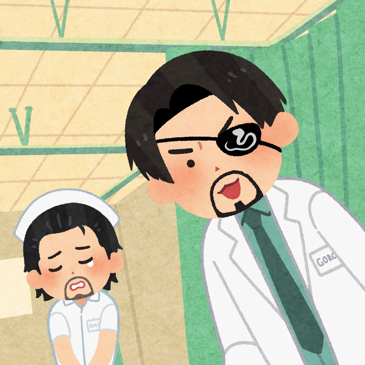 ええか？落ち着いて聞いてや〜
#Yakuza #龍が如く