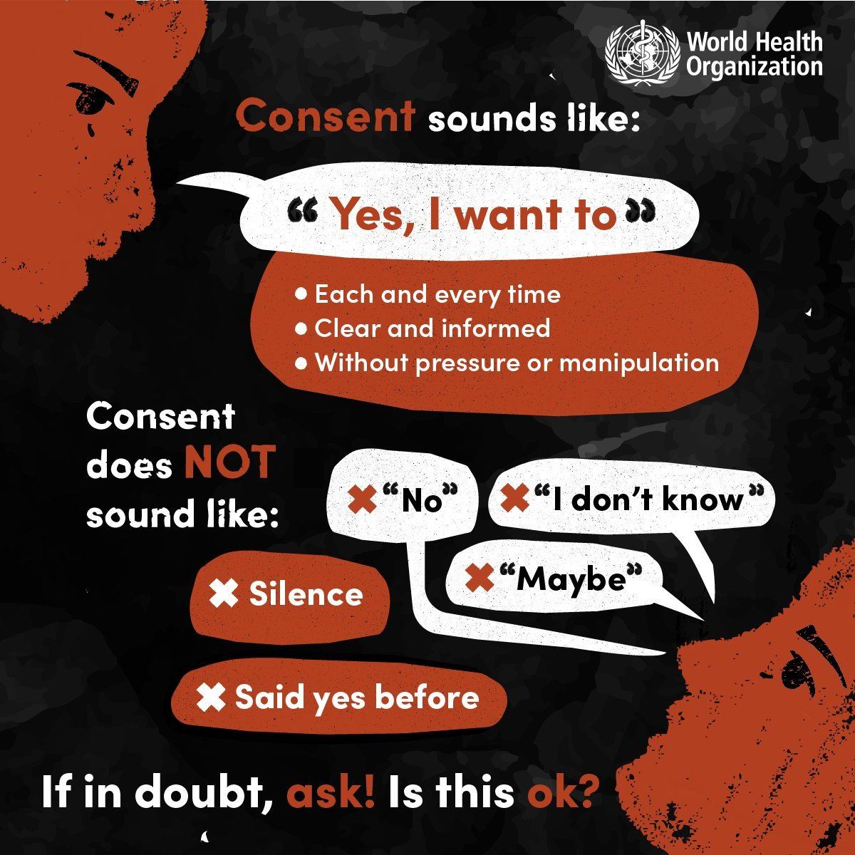 This World #SexualHealth Day 💞 remember: it’s your body, your choice.

Consent is fundamental to sexual health.

No one should pressure or coerce you into any sexual act 👉bit.ly/45OMvZb