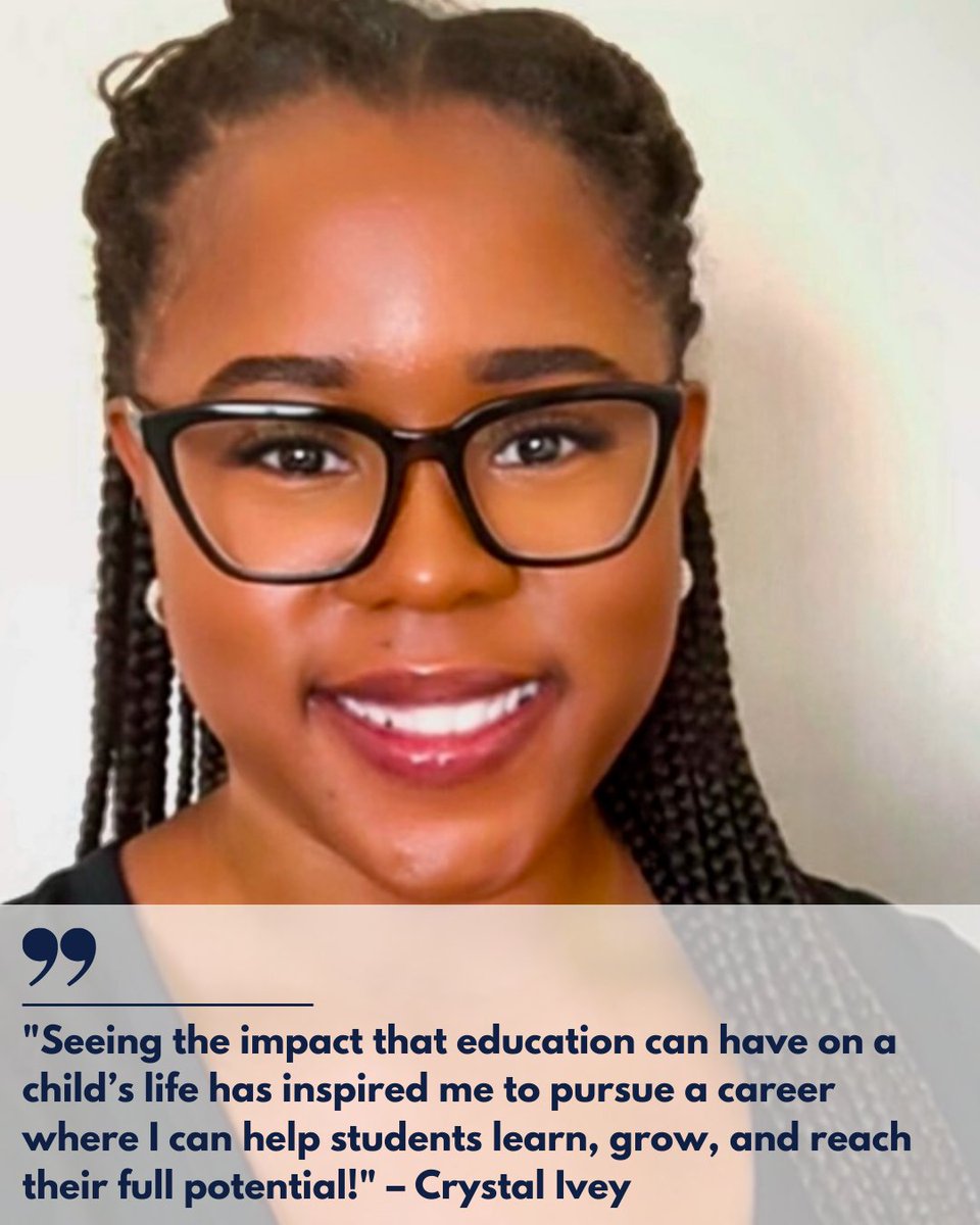 UNC Greensboro School of Education (@uncgschoolofedu) on Twitter photo Next up in our Spartan Voices series is elementary education major Crystal Ivey. Crystal is a member of the Haggai Academy and is expected to graduate in May.
ow.ly/Pt1G50WRbMF
<a href="/uncg_tehe/">UNCG TeacherEd/HigherEd</a> Next up in our Spartan Voices series is elementary education major Crystal Ivey. Crystal is a member of the Haggai Academy and is expected to graduate in May.
ow.ly/Pt1G50WRbMF
<a href="/uncg_tehe/">UNCG TeacherEd/HigherEd</a>