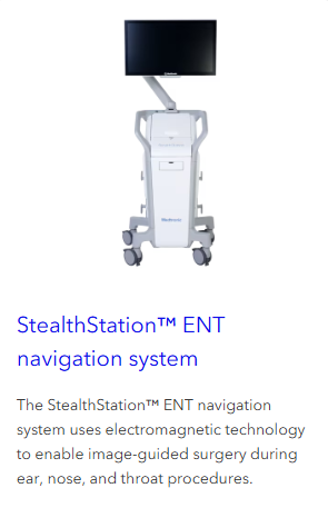 drpiyushENT's tweet image. 4/10
📍 StealthStation™ ENT Navigation System
Electromagnetic image-guided surgery system giving ENT surgeons 3D accuracy for sinus, skull base, and transnasal procedures.
Precision = less guesswork, faster recovery, and fewer complications.
#ImageGuidedSurgery #DigitalOR