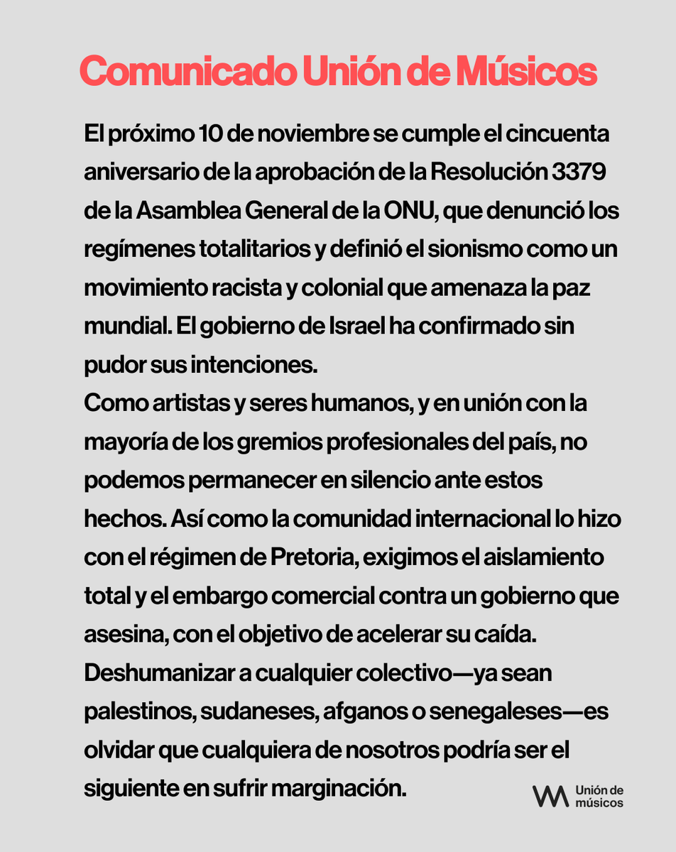 Unión de Músicos tweet media