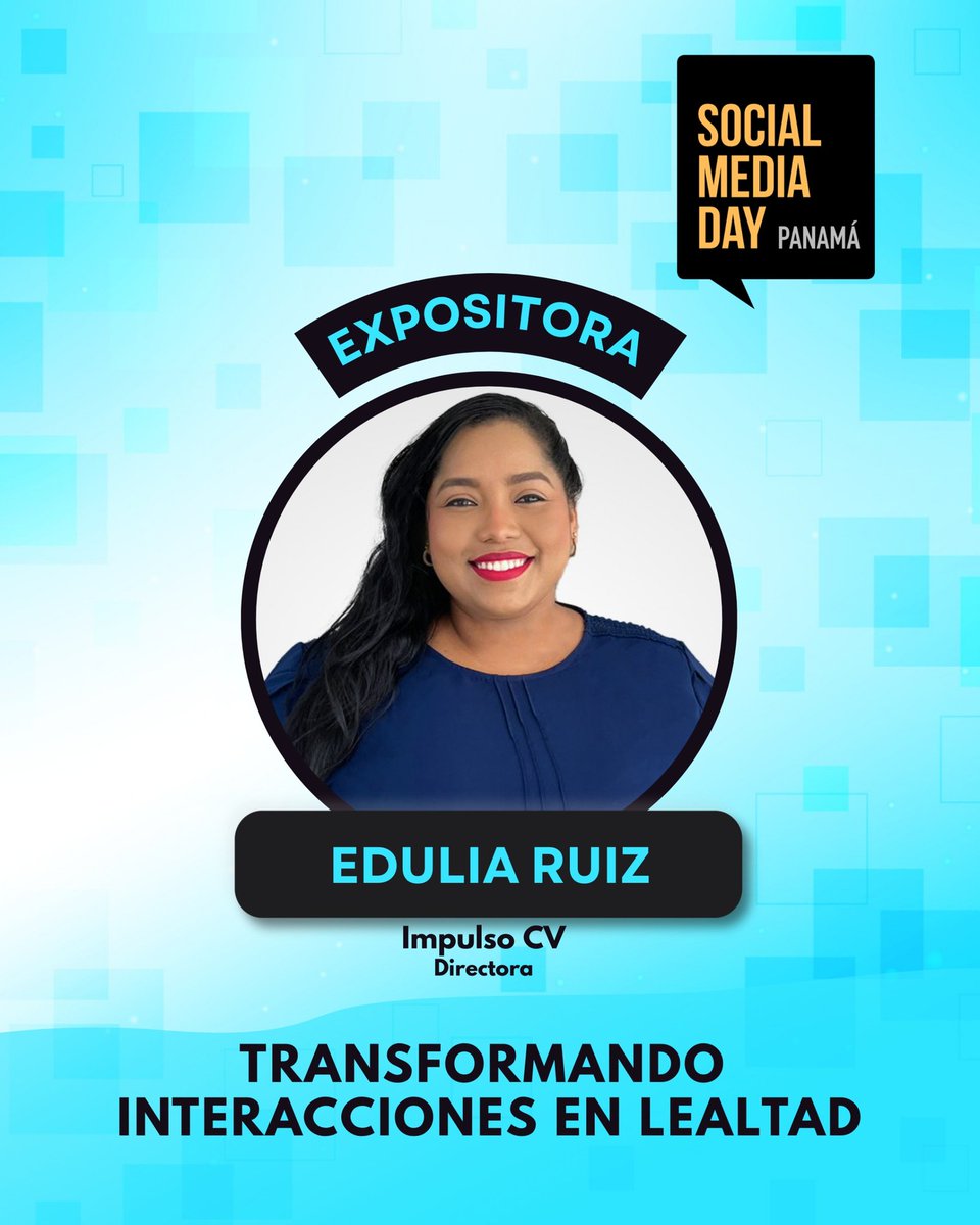 Vamos a aprender mucho con <a href="/soyeduliaruiz/">Soy Edu🌟</a> 

Nos vemos el 10 de septiembre en <a href="/AltaplazaMall/">Altaplaza Mall</a>