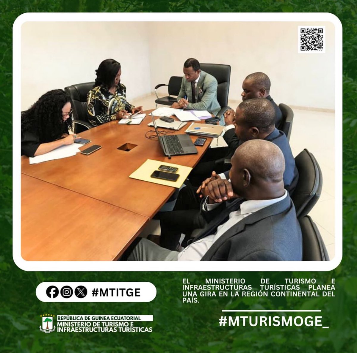 El <a href="/MTurismoGE_/">MTITGE</a> plena una gira en la región continental del país con el objetivo evaluar las infraestructuras turísticas e identificar los atractivos turísticos, ya que, la parte continental del país es conocida por sus numerosos recursos naturales, culturales e históricos.