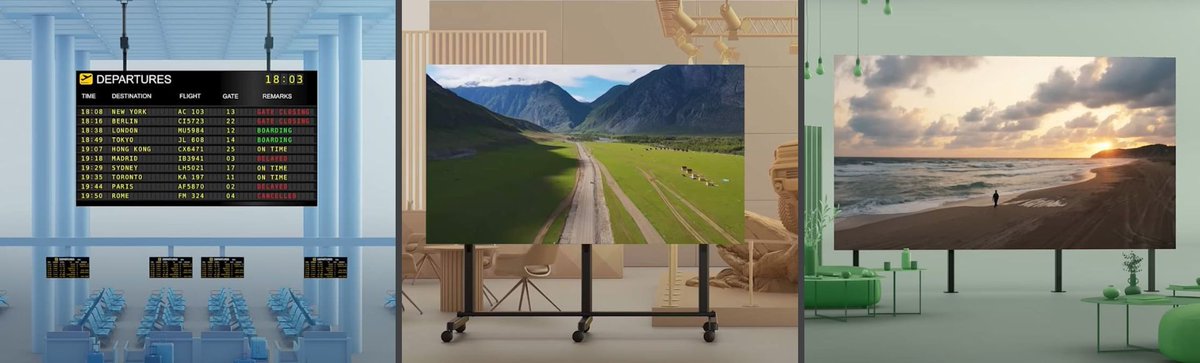 Designing a video wall without a wall? Not a problem! Chief offers engineering-configured dvLED solutions that cover everything from floor to ceiling. Check them out! #dvLED #digitalsignage

legrandav.com/resources/360_…