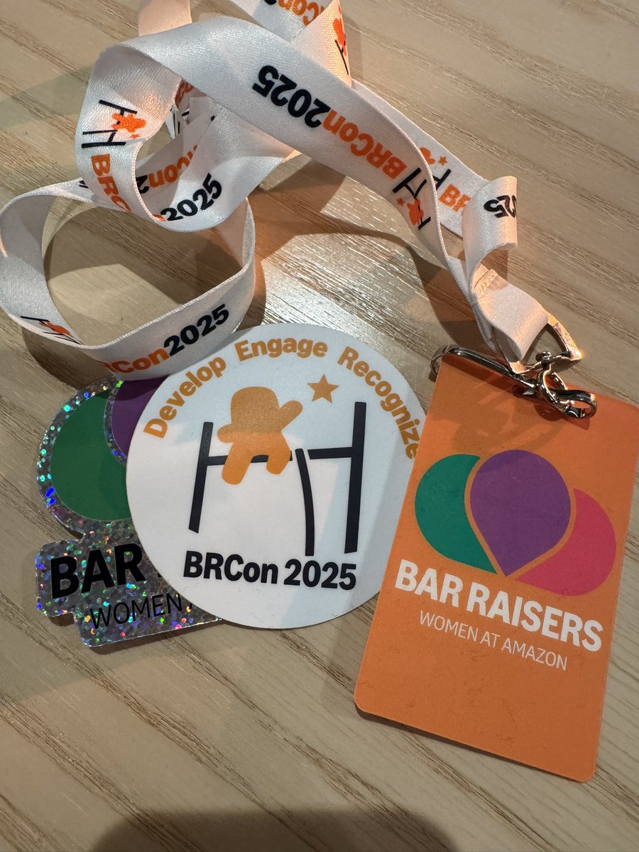 First Amazon Bar Raiser Conference - excited to be a part of things