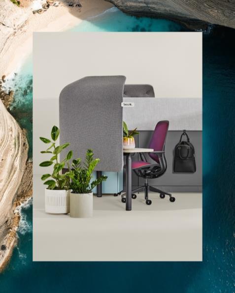 EakesOS's tweet image. Drawing inspiration from the curvature and quiet of natural coves, the Flex Personal Spaces Privacy Wrap surrounds you, limiting visual and acoustic distractions for an enhanced feeling of shelter and privacy. 🛋️✨ #FocusZone #ThinkEakes