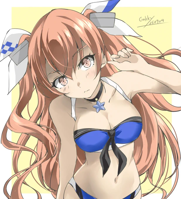 #艦これ版真剣お絵描き60分一本勝負_20250904 ジョンストン