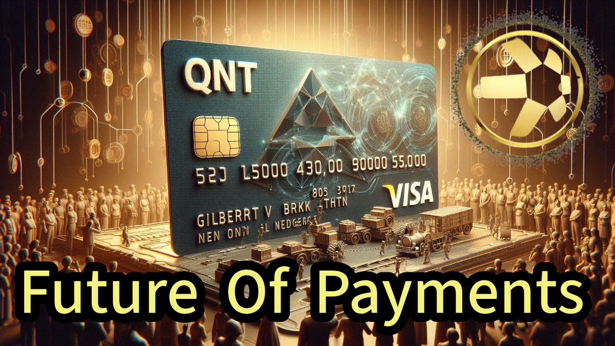 KingChanning's tweet photo. 🚨🔔Quant and Visa Universal Payment Channel Overledger The Foundation of It ALL $QNT ‼️

HEY X FAM 🫶🏾👊🏾👊🏾🙌🏾‼️
Head over and check out my latest $QNT video‼️

https://t.co/tayp6xYWpI

@SebasP49474734 @DPGmaximus https://t.co/9UOXVjfLZk