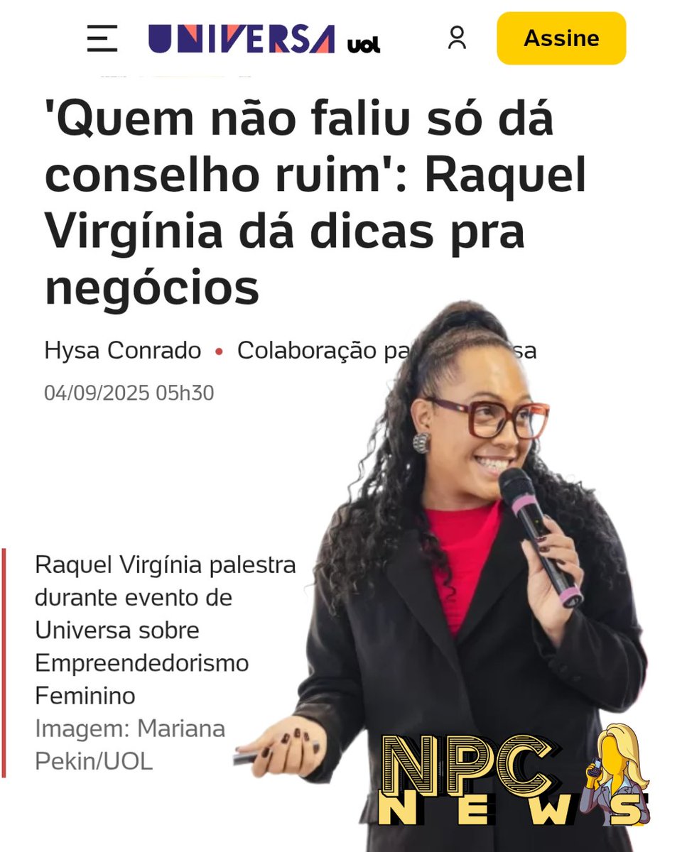 Isso aí, confia só em quem faliu, em quem roubou, em quem mat#u, em quem fez corrupção e por aí vai.