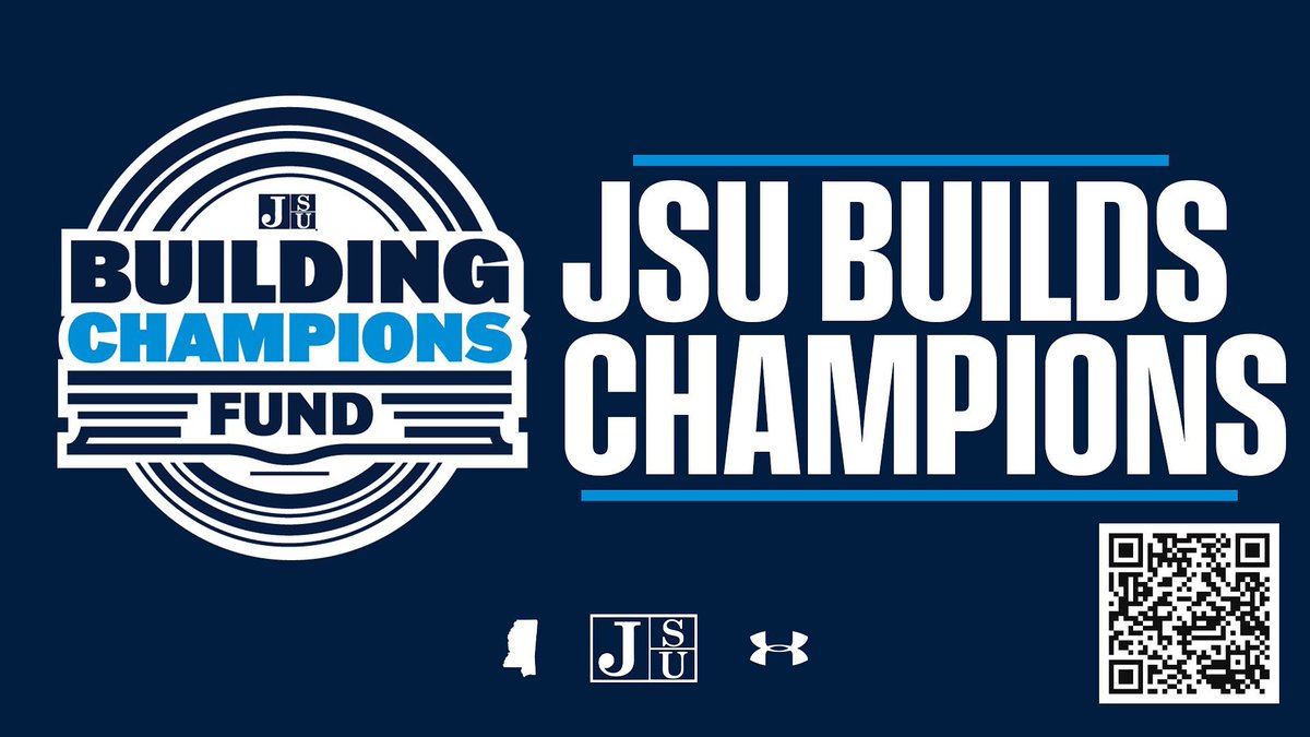 Join the team behind the team and donate to the Building Champions Fund today! You can help make a lasting impact on the success of our student-athletes while helping us continue to build champions. Visit GoJSUTigers.com/BuildingChampi… to support the movement🏆

#TheeILove |