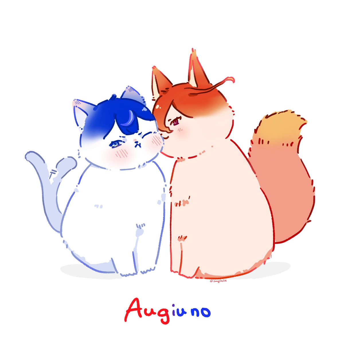 Zang0406's tweet photo. 🐾🐾
#augiuno https://t.co/XuRoyhWdUb