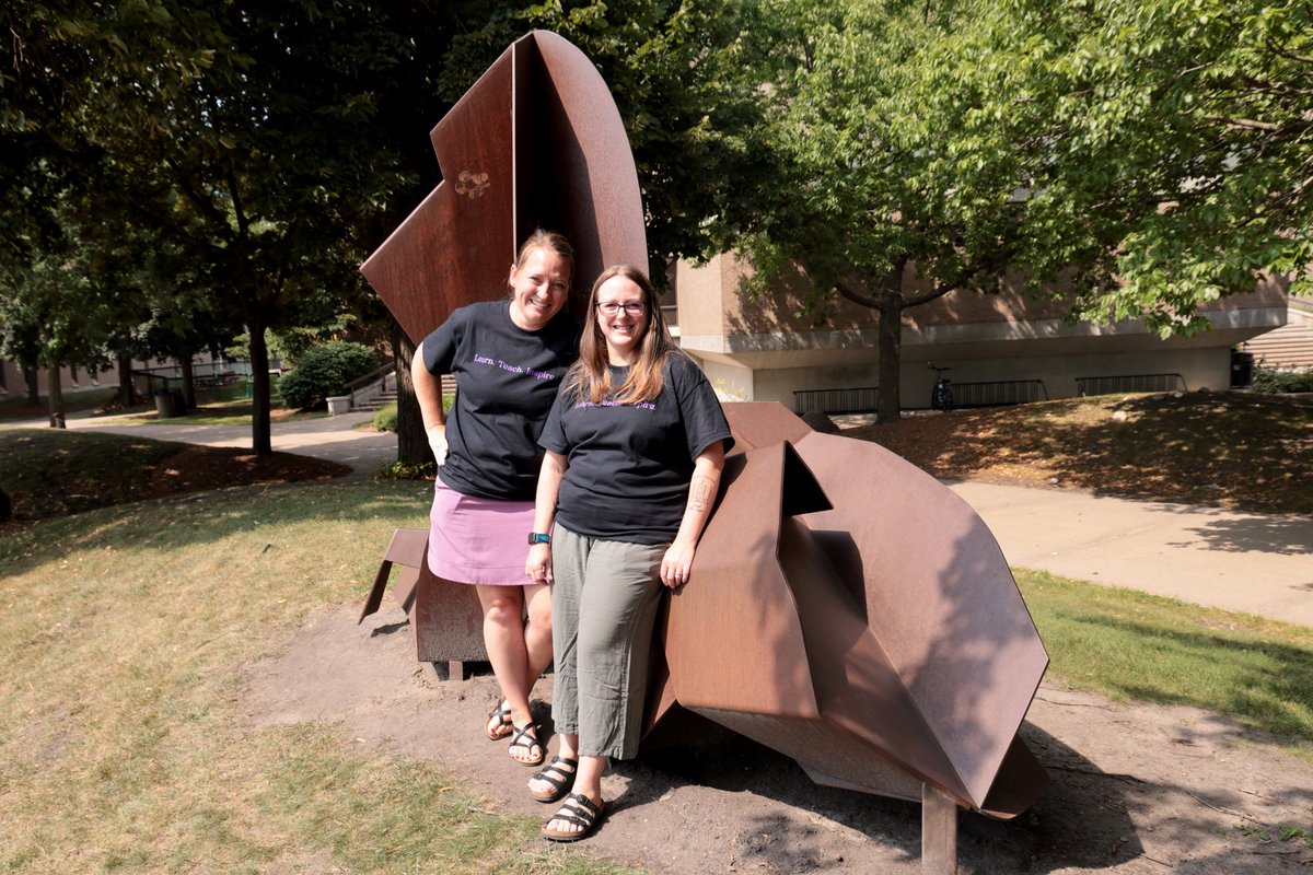 Our advising staff is here to help you build a plan that supports your goals. Take it from advisers Karla Landwer &amp; Breanna Cychosz—Pointers &amp; teachers who’ve walked the same path &amp; live out our mission of Learn. Teach. Inspire. bit.ly/3KQSl4m. pic.x.com/J6c4zRSOm6