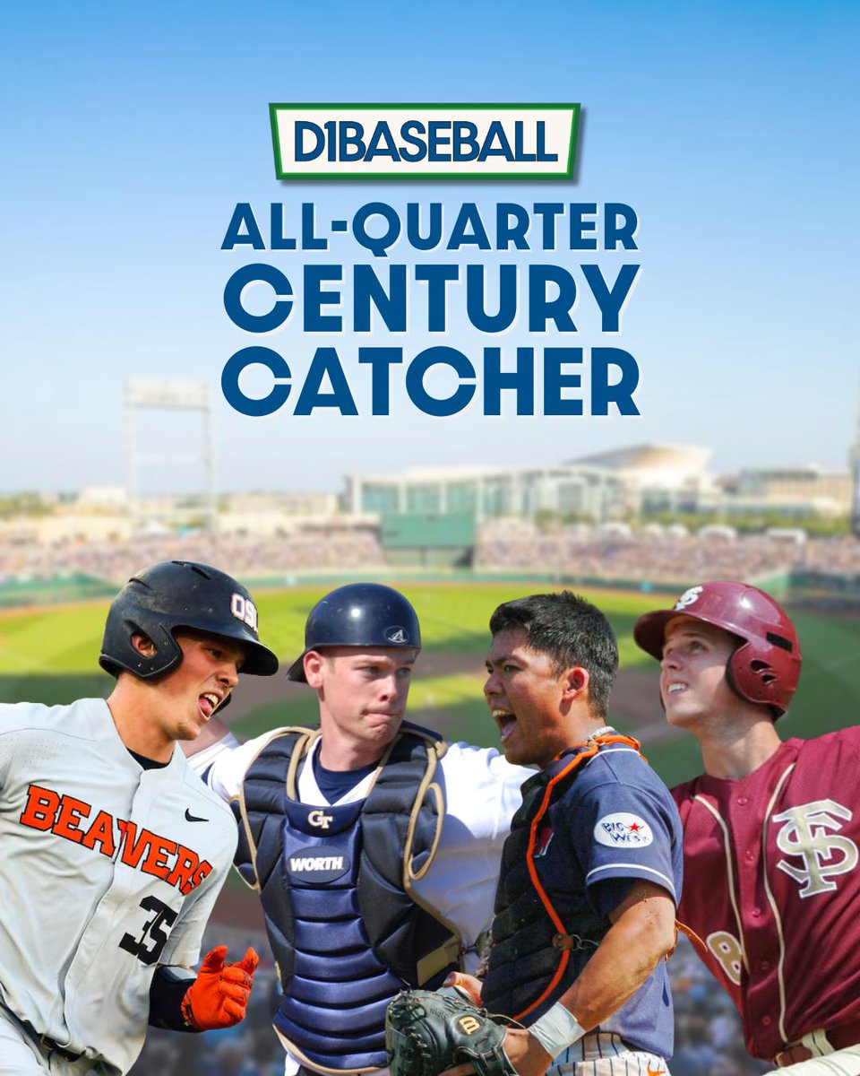 🚨 CATCHER VOTING IS NOW OPEN 🚨

Cast your ballot for the best college baseball catcher of the century!

🦫 Adley Rutschman, <a href="/BeaverBaseball/">Oregon State Baseball</a>
🍢 Buster Posey, <a href="/FSUBaseball/">FSU Baseball</a>
🐘 Kurt Suzuki, <a href="/FullertonBSB/">Titans Baseball</a>
🐝 Matt Wieters, <a href="/GTBaseball/">Georgia Tech Baseball</a>

VOTE HERE 👉 d1ba.se/qct-c-vote