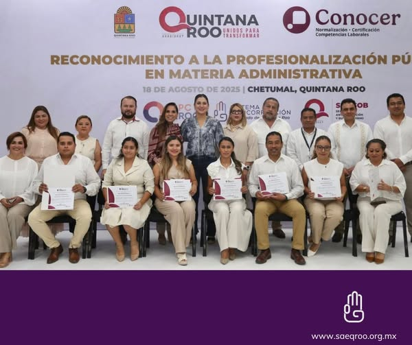 Cuando reconocemos el talento público, fortalecemos nuestras instituciones. #ec1556