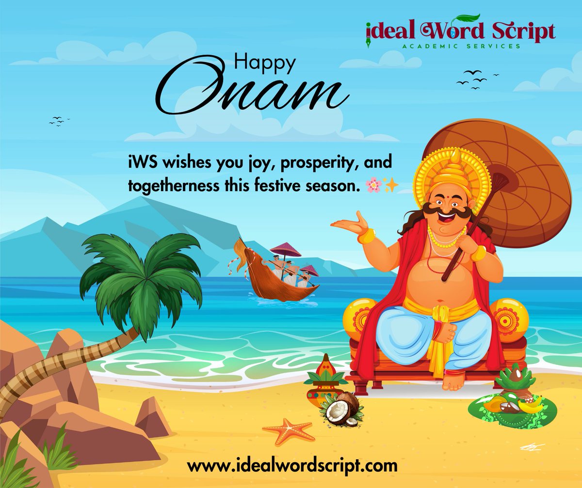 IScript57741's tweet image. Greetings from iWS 🌸✨

On this auspicious Onam, iWS wishes you joy, prosperity, and harmony. 🌾🤝 May this season bring lasting happiness and success. 🏡💼

📞 +91-9363533424 | 🌐 idealwordscript.com