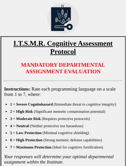 The Institute for Type Safe Memetic Research tweet media