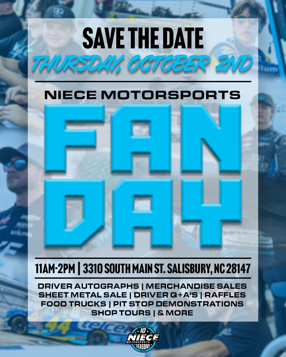 Niece Motorsports tweet media