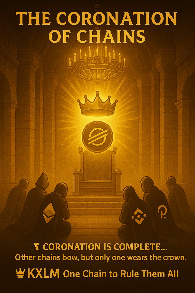 GABYcrrypt's tweet photo. 👑 The crown isn’t given, it’s earned.
While others chase the throne, $KXLM builds the empire.
One chain. One vision. One crown.
TG: https://t.co/rEARKsU4Nq
Links: https://t.co/ZttCLO5Ric
#KingXLM #OneChainToRuleThemAll https://t.co/H8W3DZLBOE