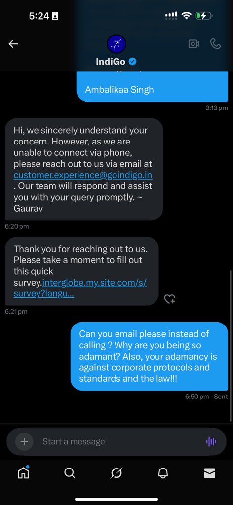 amalgulv's tweet photo. @IndiGo6E Please reply https://t.co/E9bIrTdrUy