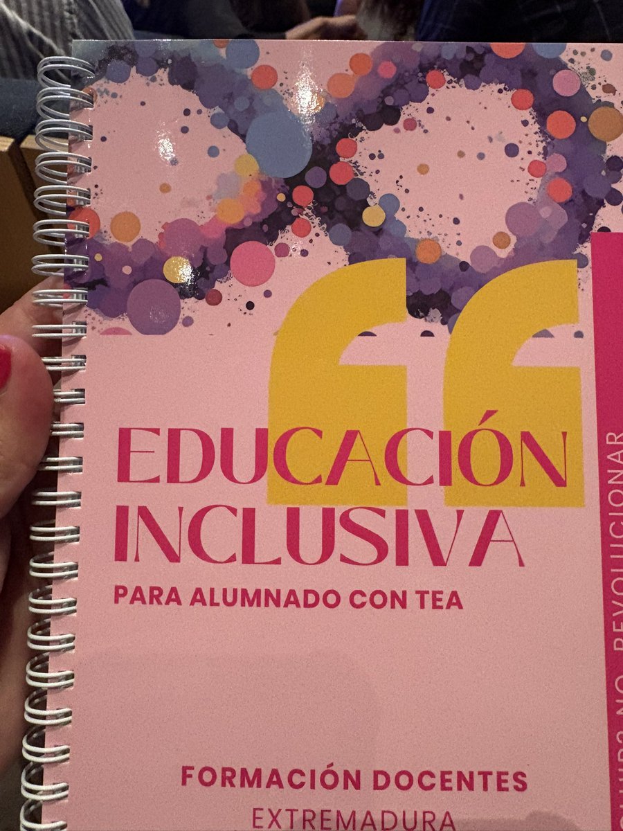 Hoy estamos en las II Jornadas TEA “ EDUCACIÓN INCLUSIVA PARA EL ALUMNADO CON TEA” #JornadaTEA #SOMOSinclusion #extremaduraincluye a <a href="/educacionext/">Educación, Ciencia y Formación Profesional</a> @inclusionad_ext @uteaextremadura