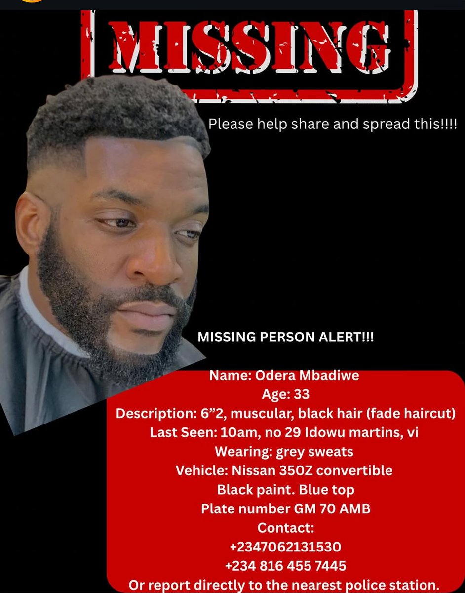 MISSING PERSON ALERT!!!