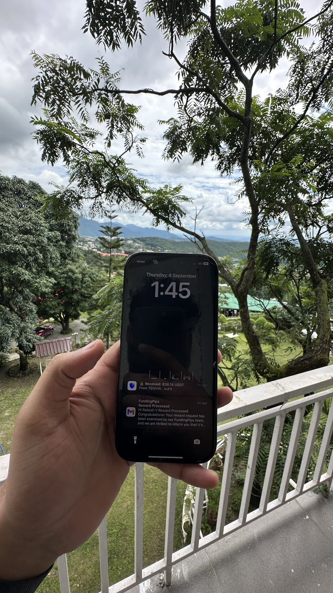 Received In Day-1 with <a href="/fundingpips/">FundingPips</a>
While Travelling