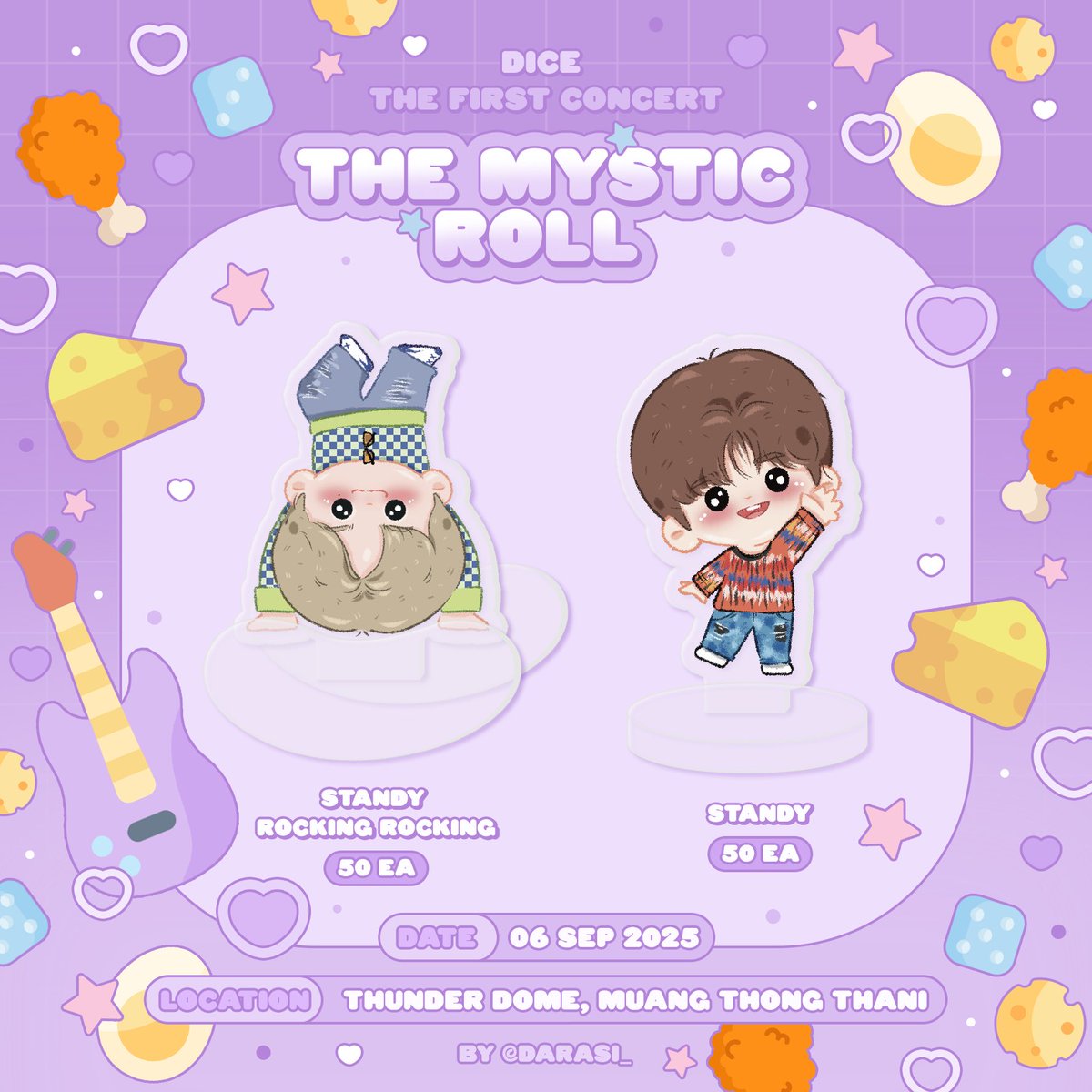 พี่ชีสตีลังกา น้องชีสยัวซอง
ฝากรับน้องด้วยเคิ้ปปปปปปป <3

#แจกครับมารับDICE 
#DICE_THEMYSTICROLL