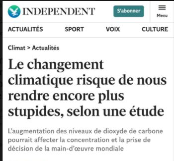 Qu'entends tu par "Stupide" ? 
Comme par exemple, rouler en voiture électrique ? 
Raser des forêts pour y installer des centrales photovoltaïques ?
Défigurer nos paysages pour installer des éoliennes un peu partout ?
Installer des pompes à chaleur dans nos maisons ?
Oh mon dieu !