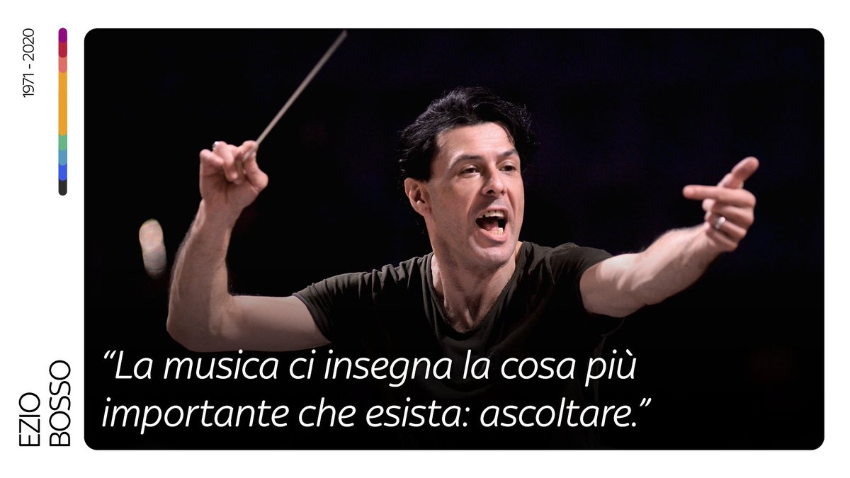 Oggi Ezio #Bosso avrebbe compiuto 54 anni. Musicista straordinario, narratore appassionato e divulgatore sensibile✨
Tra i più grandi compositori a livello internazionale, la sua carriera artistica ebbe una svolta decisiva grazie all’incontro con il maestro Ludwig Strecher.