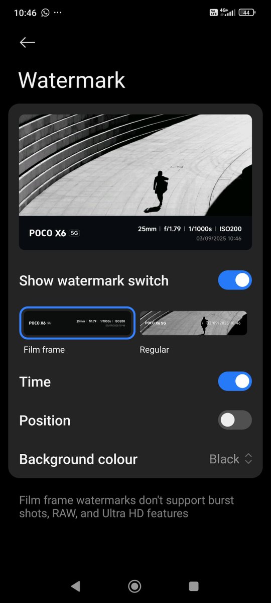 tsaikumar1989's tweet image. Updated my dad&apos;s POCO X6 5G today to Xiaomi Hyper 2.0.2

August security patch
New camera watermark(see pic 3&amp;amp;4)
Improvements in Animation &amp;amp; POCO Launcher.

#POCO #POCOX6 #XiaomiHyperOS2