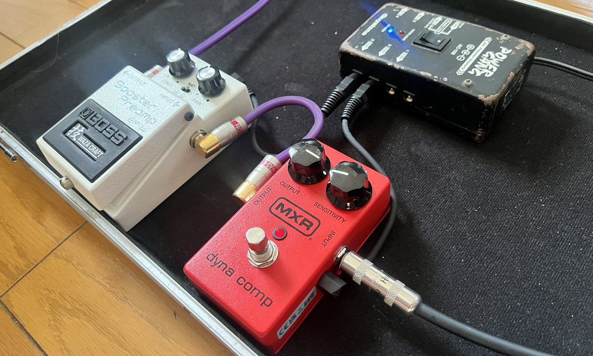 taz_bomb_yamai's tweet photo. MXR dyna comp
アルペジオで使ったコンプレッサー

ノイズ対策の面でまだまだ課題が山積み…。

#MXR 
#dynacomp 
#エフェクターボード 
#dtmer https://t.co/pY8d89h1bv