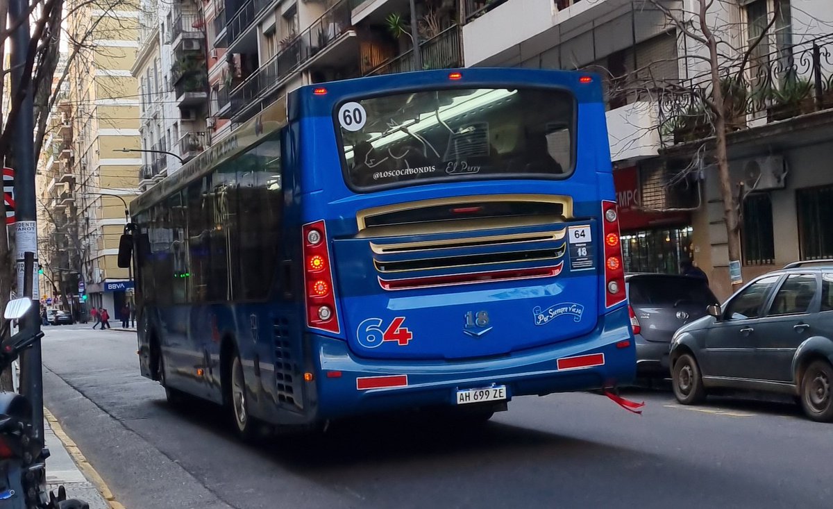 Nuevo 18 de la línea 64, un Italbus Tropea IV que reemplaza a un Tropea II del 2013. Chasis, Mercedes Benz OH 1621 L-SB.
<a href="/linea64vdr/">Vuelta de Rocha - Línea 64</a>