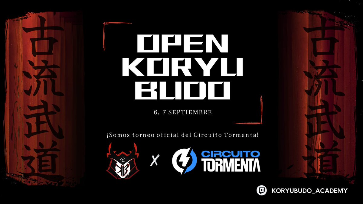"Es un torneo más" "Es de chill"

Cuando dijimos que era un torneo serio, nadie nos creyó.
🔥Ahora es torneo oficial de <a href="/SomosLaTormenta/">Circuito Tormenta</a> 

Pero tranqui… sigue siendo “chill" 😏

📌 Apúntate ya:
docs.google.com/forms/d/1_zM_C…

#CircuitoTormenta #LoL #Esports #KoryuBudo